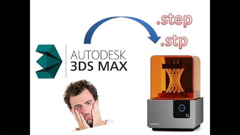 3ds max to step converter